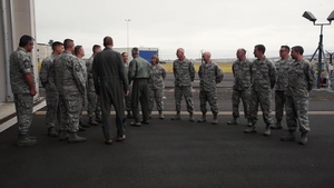 NORAD Commander visits 142nd Fighter Wing