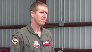 Colonel Adam Sitler interview regarding NORAD Commander visit