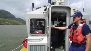 Coast Guard Station Kauai conducts port assessment in Nawiliwili Harbor