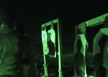 Iraqi Counter-Terrorism Service M4 Night Qualification