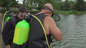 Firefighter Dive Training