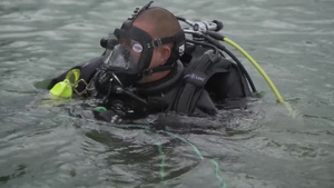 Firefighter Dive Training B-Roll