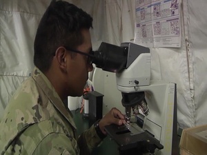 Scorching summer weather is another training tool for Global Medic at Fort Hunter Liggett