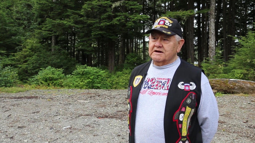 DVIDS Video Totem pole honors Alaska veterans Klawock elder Aaron