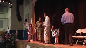 USAG Humphrey's Central Elementary School Bell Ringing