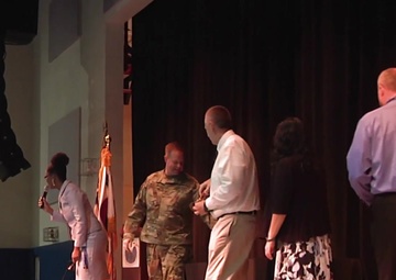 USAG Humphrey's Central Elementary School Bell Ringing