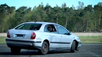 NATO Bodyguards Exercise Their Driving Skills