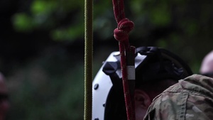 West Virginia National Guard AITEC All Hazards Training Center first official rope rescue course