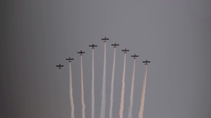 U.S. Navy Blue Angels welcomed by 139th Airlift Wing