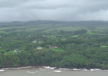 Aerial Survey of Hawaii Island Lava and Flood Zones