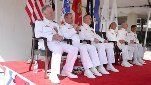 Naval Medical Center San Diego holds a Change of Command and Retirement Ceremony