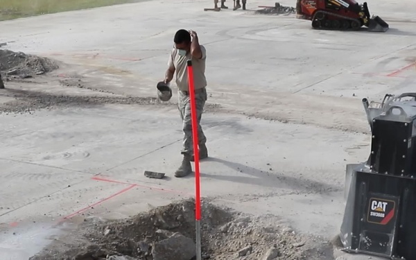 ERDC Observes Rapid Airfield Damage Repair