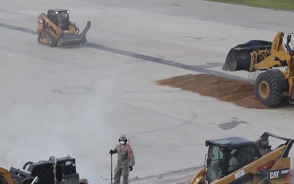 ERDC Observes Rapid Airfield Damage Repair