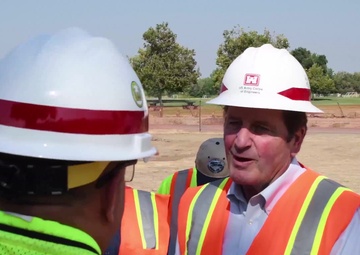 Marysville ring levee project tour (B-roll package)