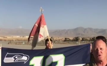 Seattle Seahawks Shout Out - SFC Joshua Bernier