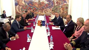 Secretary General visits Skopje - Broll