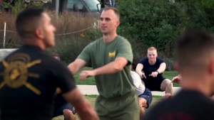 Marines Lead Physical Training During Marine Week Charlotte