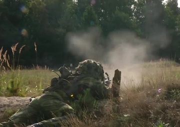 Archipelago Endeavor - U.S. and Swedish Marines Practice Ambush and Raid Procedures