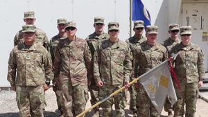 147th Regional Support Group stands at attention