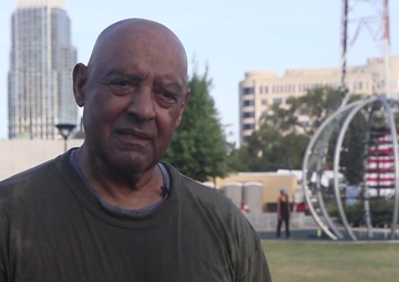 Marine Week Charlotte Morning PT SgtMaj Canley