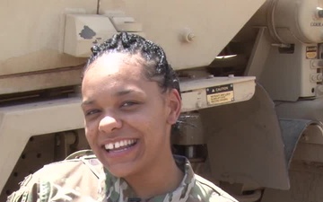 Spc. Mariah Burke - NFL 49ers Shout Out