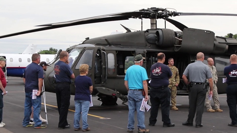 PA Guard aviation crew trains with civilian first responders