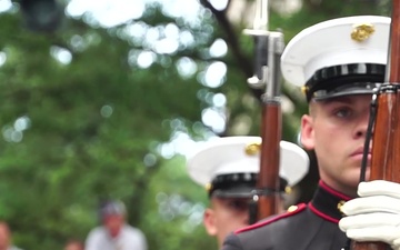 Marines Participate in Marine Week Charlotte Closing Ceremony