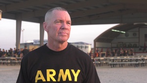 Patriot Day 2018 Ceremonial Run at Camp Buehring, Kuwait