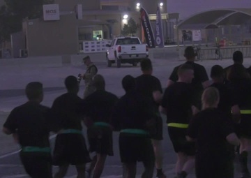 Patriot Day 2018 Ceremonial Run at Camp Buehring, Kuwait