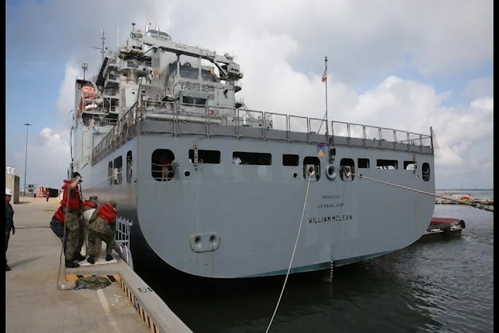 usns william mclean location