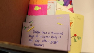 BACH staff donate school supplies