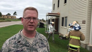 507th CES annual 9/11 fire climb interview