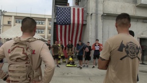 MCAS Iwakuni residents honor those who gave their lives on 9/11 (B-Roll)