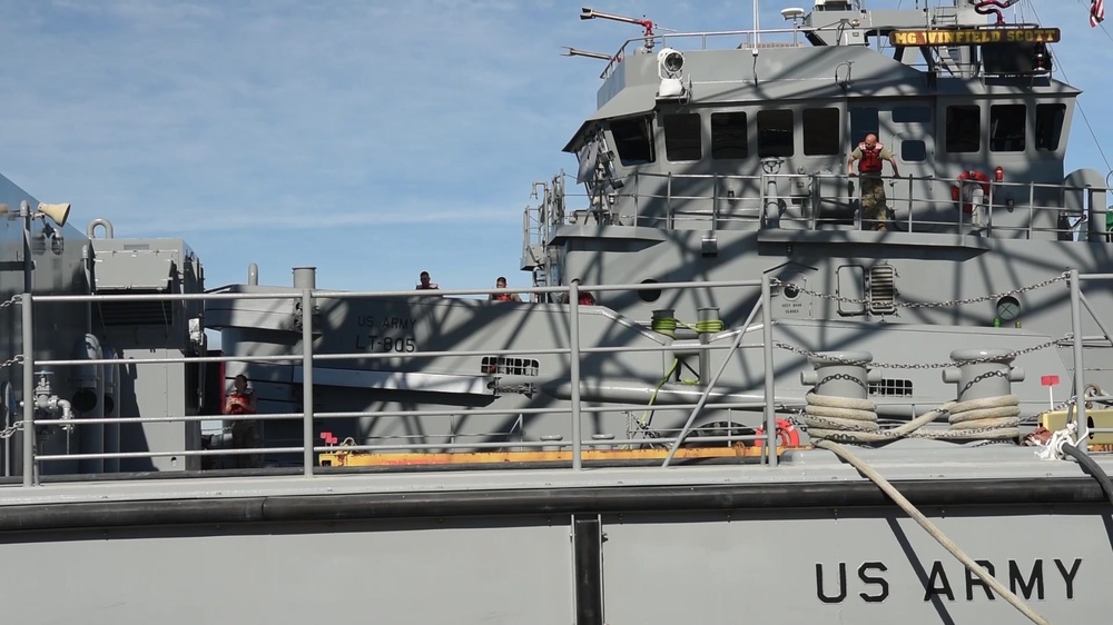 Dvids - Video - Fort Eustis Relocates Vessels In Advance Of Hurricane 