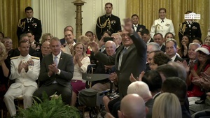 President Trump hosts Congressional Medal of Honor Society Reception