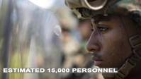An estimated 15,000 service members take part in Valiant Shield 2018