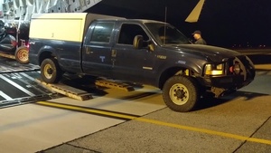 Alaska, California Guard arrive on the East Coast ahead of Hurricane Florence
