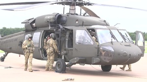 Oklahoma Army National Guard aviation water rescue unit deploys in support of Hurricane Florence relief
