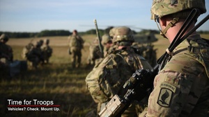 Sky Soldier Sling Load & Air Assault at Saber Junction 18