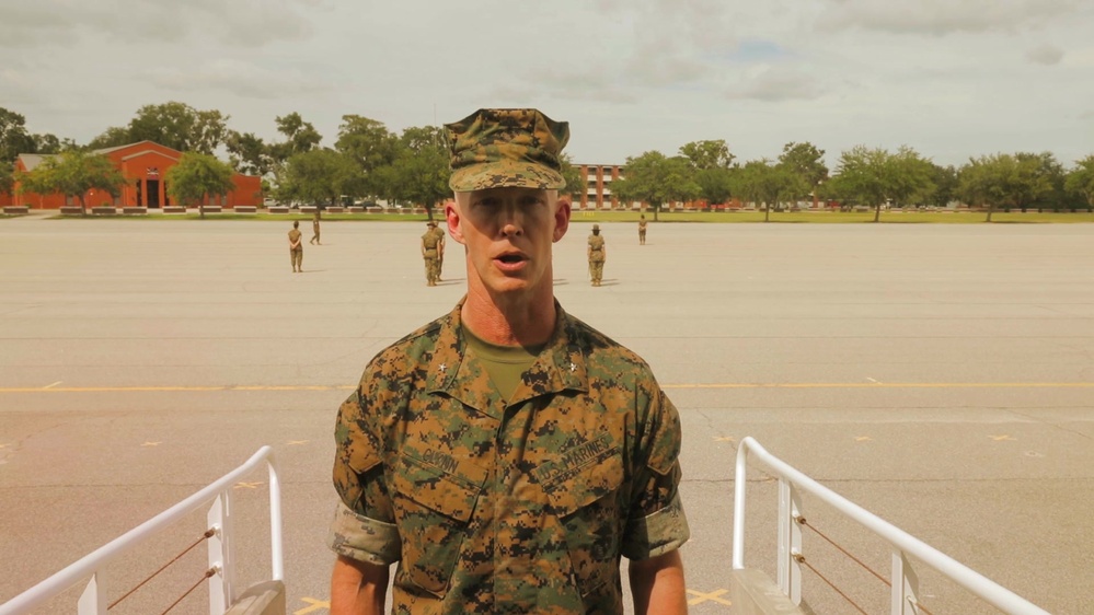 DVIDS - Video - MCRD Parris Island commander provides base update