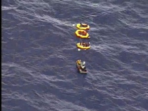 28 rescued after fishing boat catches fire