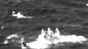 Coast Guard rescues 5 people from capsized boat near Cedar Key, Fla. 