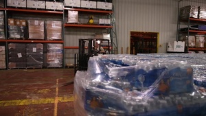 NC Airmen Prepare Supplies for Hurricane Relief