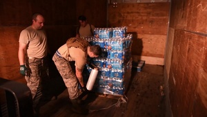 NC Airmen Prepare Supplies for Hurricane Relief