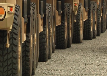 1173rd Composite Truck Company Rolls-out