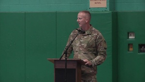 B-Roll: Battle Hand-off Ceremony