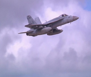 Aircraft Take Off from Andersen for Flight Operations