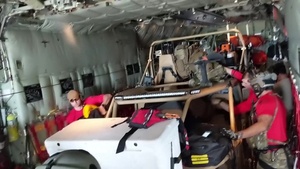 Alaska Guardsmen conduct rescue operations in North Carolina