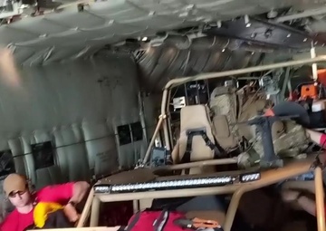 Alaska Guardsmen conduct rescue operations in North Carolina