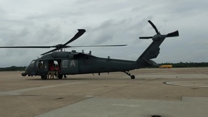 Alaska Guardsmen depart Virginia for rescue operations in North Carolina